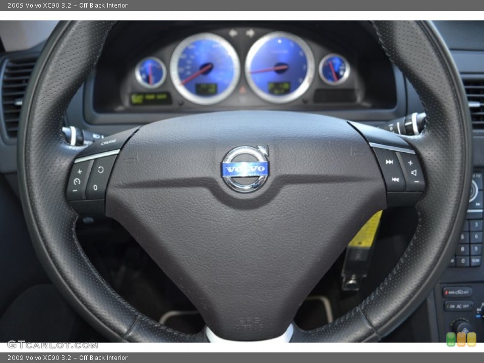 Off Black Interior Steering Wheel for the 2009 Volvo XC90 3.2 #77155115