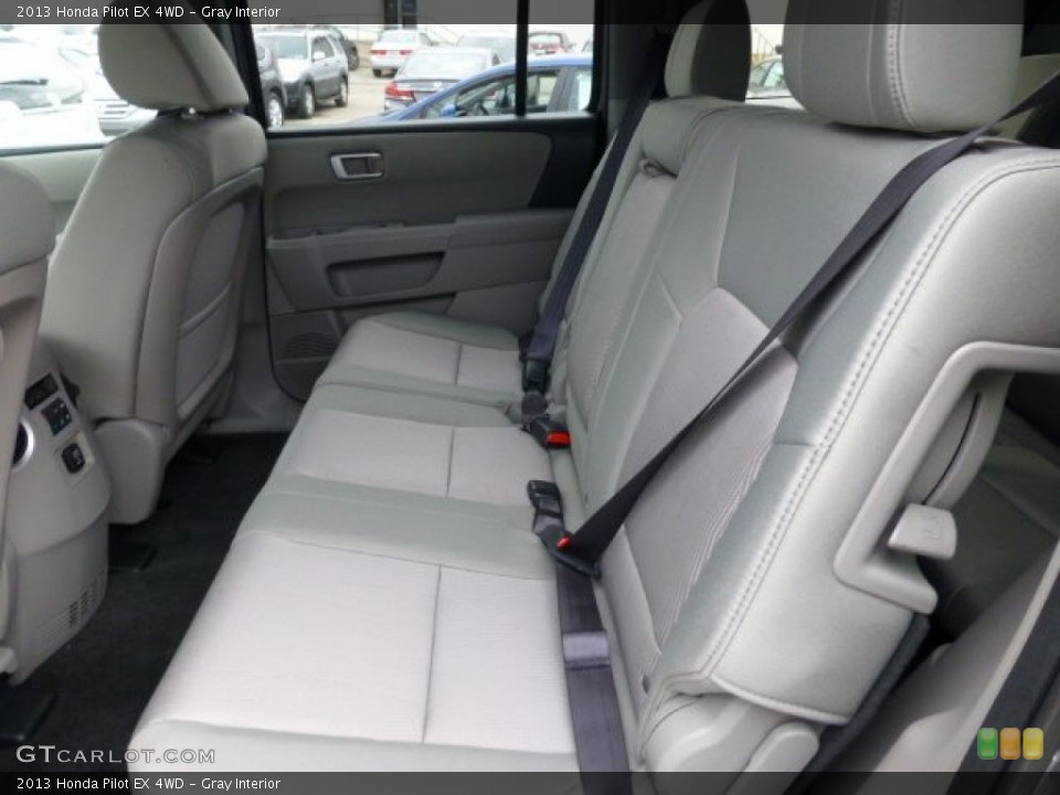 Gray Interior Rear Seat for the 2013 Honda Pilot EX 4WD #77155487