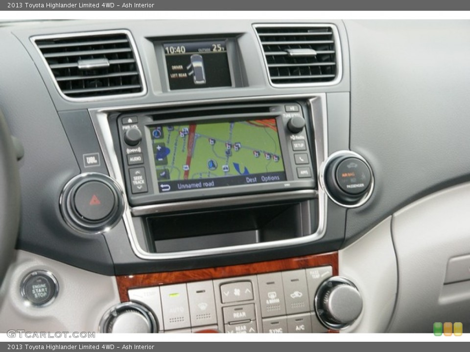 Ash Interior Navigation for the 2013 Toyota Highlander Limited 4WD #77155691