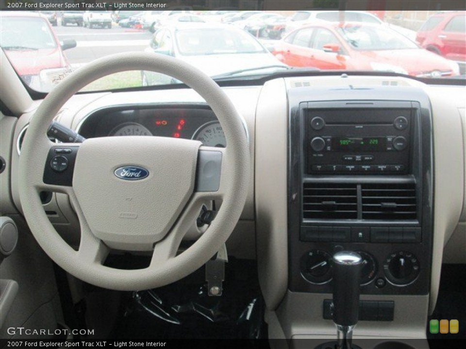 Light Stone Interior Dashboard for the 2007 Ford Explorer Sport Trac XLT #77155946