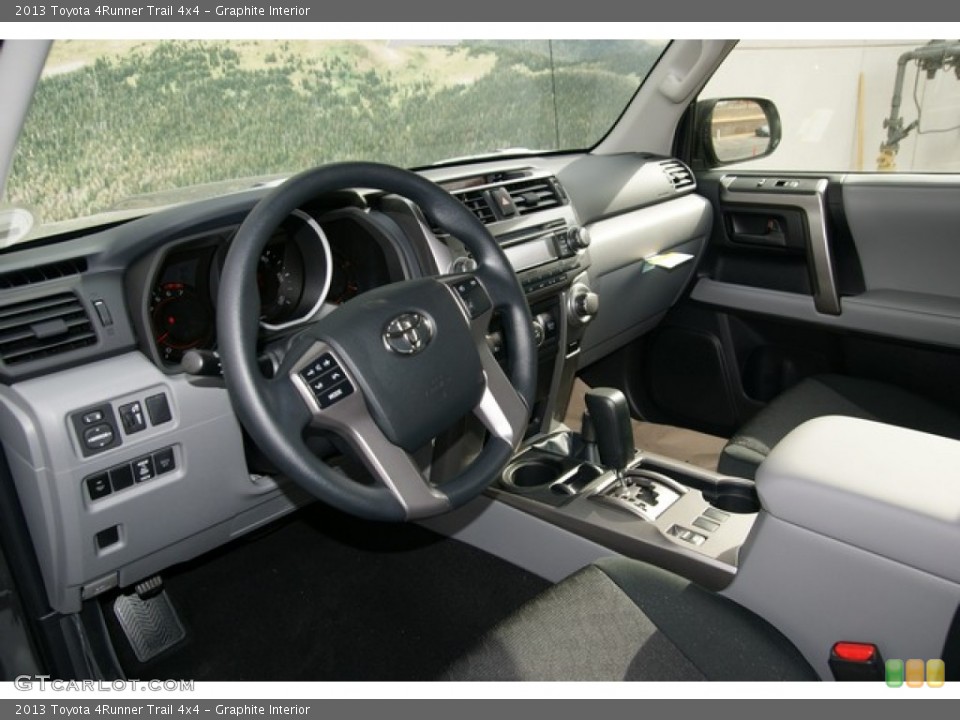 Graphite Interior Prime Interior for the 2013 Toyota 4Runner Trail 4x4 #77156341