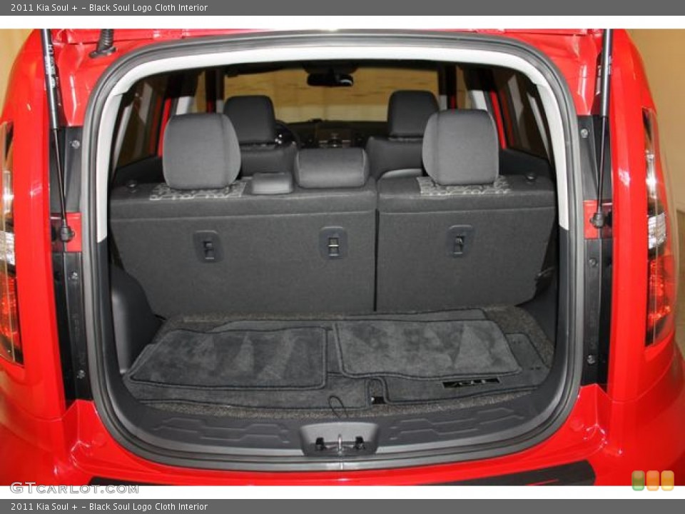 Black Soul Logo Cloth Interior Trunk for the 2011 Kia Soul + #77157359