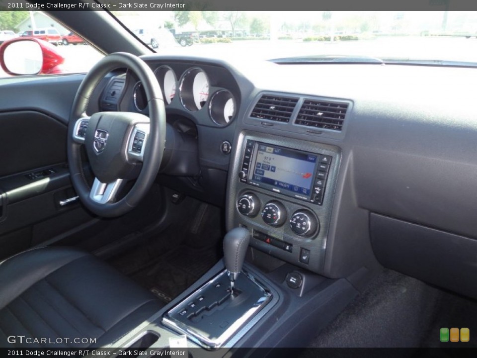 Dark Slate Gray Interior Dashboard for the 2011 Dodge Challenger R/T Classic #77157644