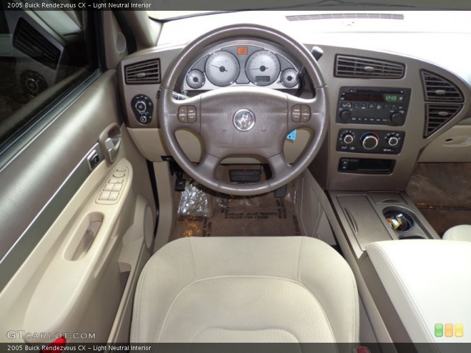 Light Neutral Interior Dashboard for the 2005 Buick Rendezvous CX #77157902