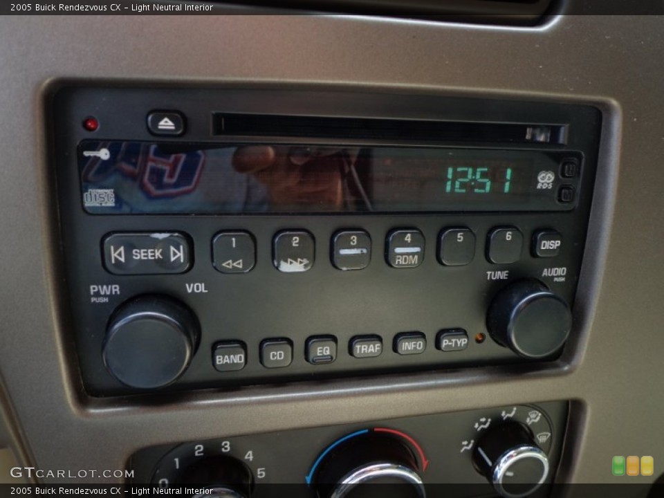 Light Neutral Interior Audio System for the 2005 Buick Rendezvous CX #77158081