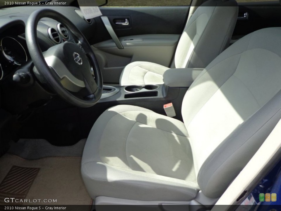 Gray Interior Photo for the 2010 Nissan Rogue S #77158885
