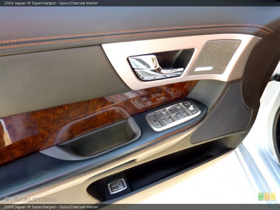 Spice/Charcoal Interior Controls for the 2009 Jaguar XF Supercharged #77160128