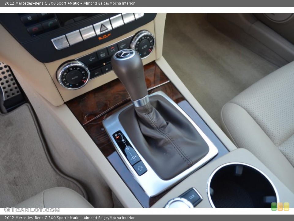 Almond Beige/Mocha Interior Transmission for the 2012 Mercedes-Benz C 300 Sport 4Matic #77160152