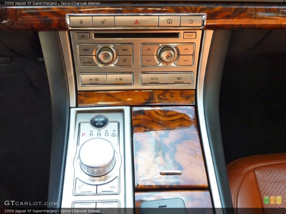 Spice/Charcoal Interior Controls for the 2009 Jaguar XF Supercharged #77160215