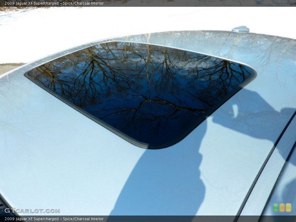 Spice/Charcoal Interior Sunroof for the 2009 Jaguar XF Supercharged #77160338