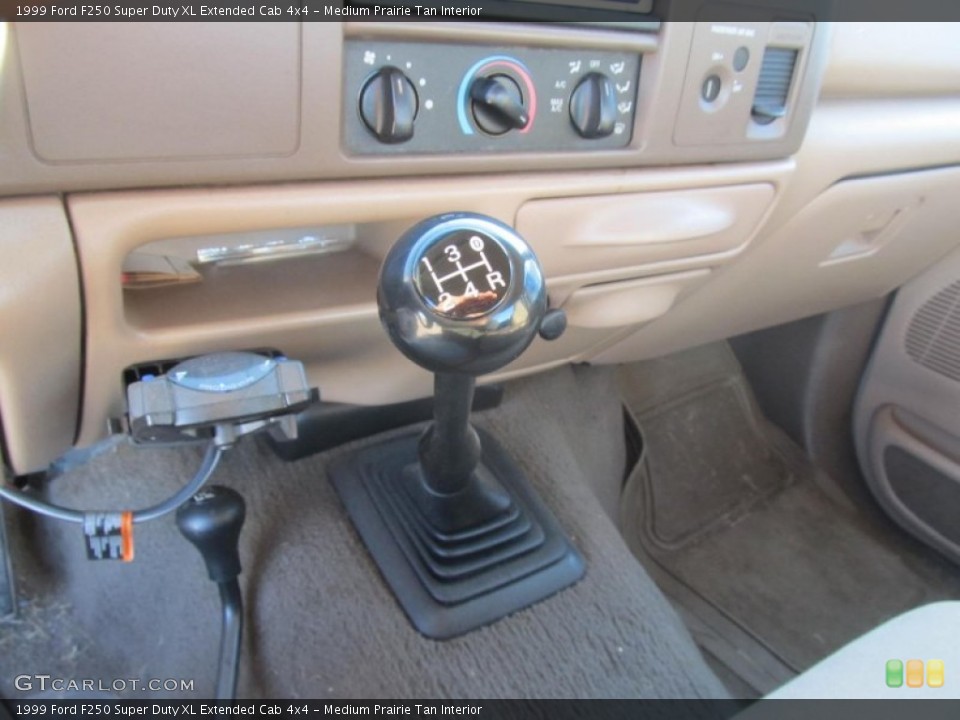 Medium Prairie Tan Interior Transmission for the 1999 Ford F250 Super Duty XL Extended Cab 4x4 #77160842