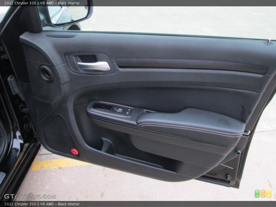 Black Interior Door Panel for the 2012 Chrysler 300 S V8 AWD #77161064