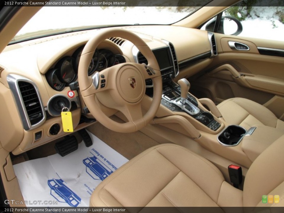 Luxor Beige Interior Prime Interior for the 2012 Porsche Cayenne  #77163441