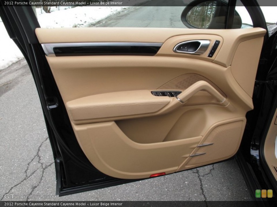 Luxor Beige Interior Door Panel for the 2012 Porsche Cayenne  #77163449