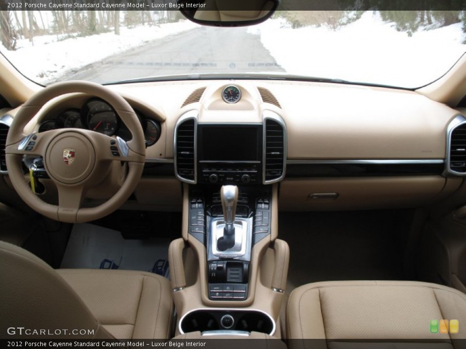Luxor Beige Interior Dashboard for the 2012 Porsche Cayenne  #77163461