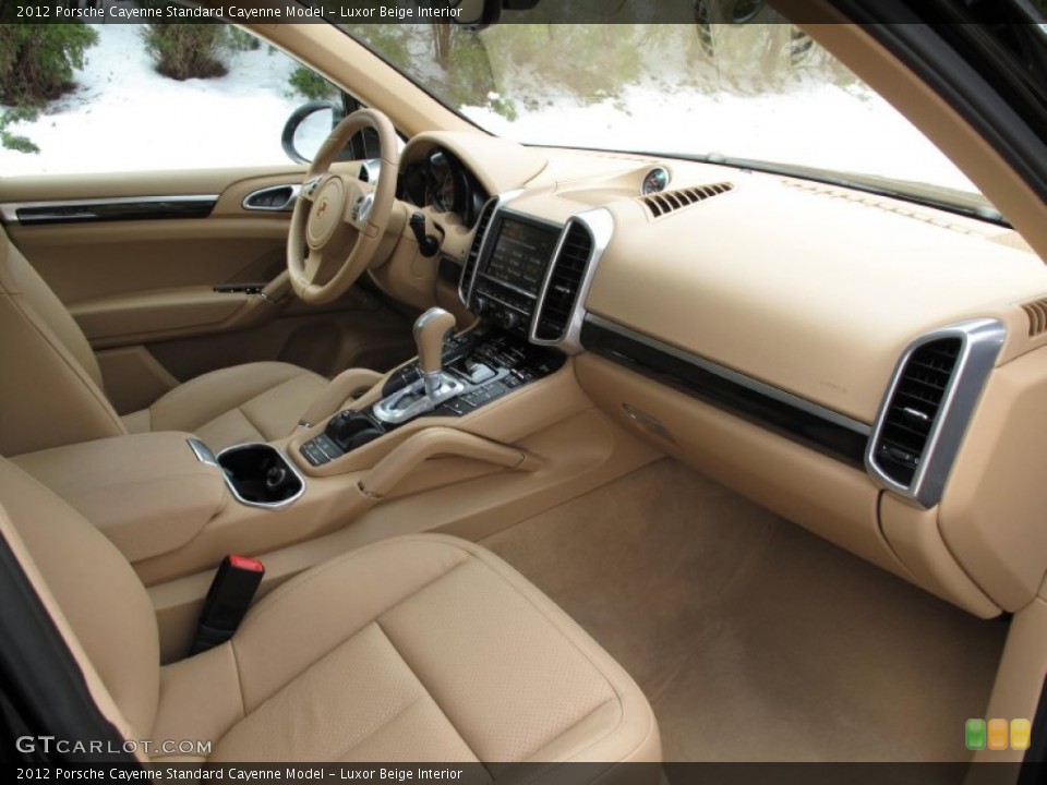 Luxor Beige Interior Dashboard for the 2012 Porsche Cayenne  #77163479