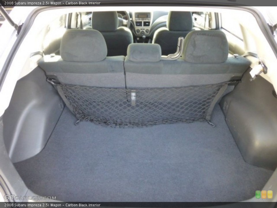 Carbon Black Interior Trunk for the 2008 Subaru Impreza 2.5i Wagon #77164553