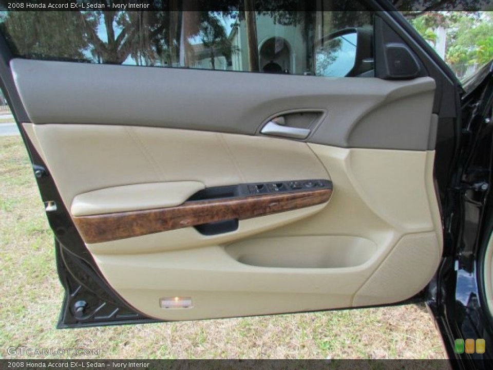 Ivory Interior Door Panel for the 2008 Honda Accord EX-L Sedan #77166176