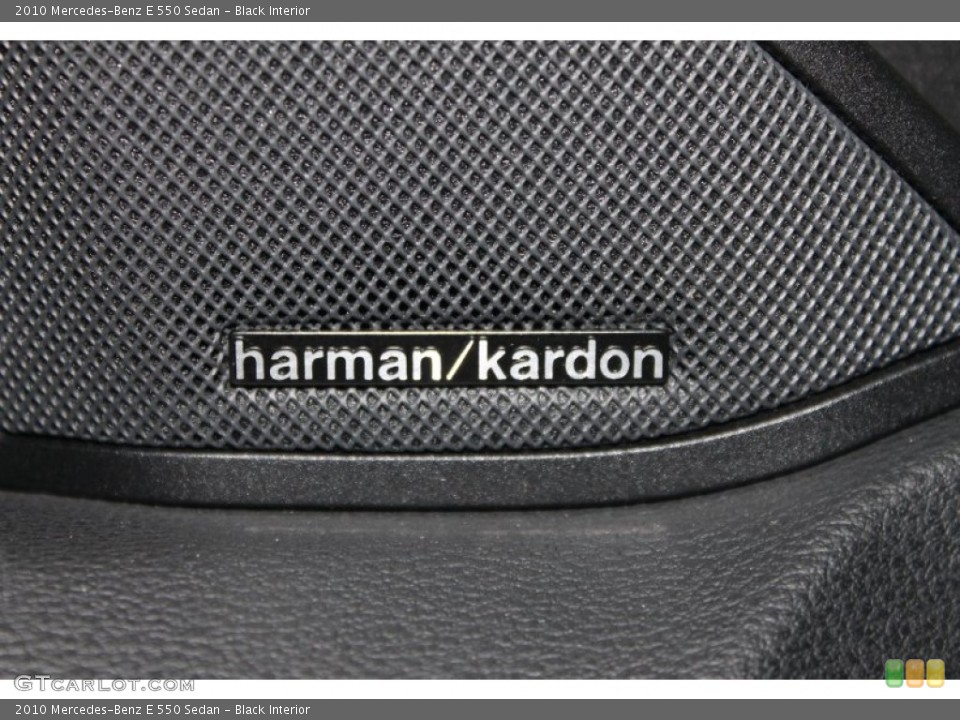 Black Interior Audio System for the 2010 Mercedes-Benz E 550 Sedan #77169104