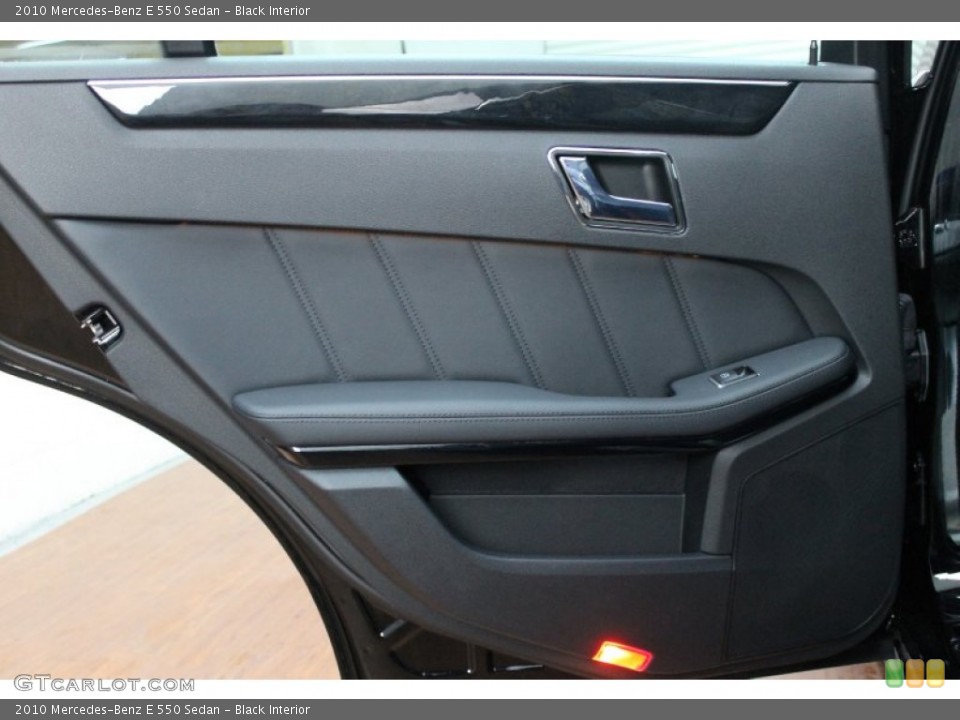 Black Interior Door Panel for the 2010 Mercedes-Benz E 550 Sedan #77169176