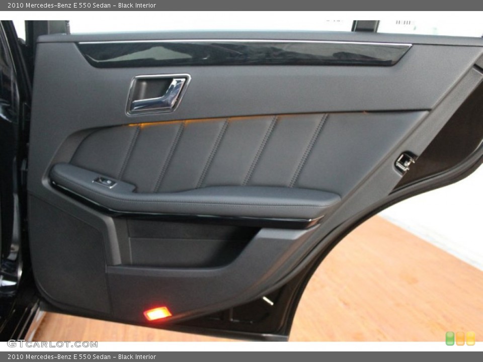 Black Interior Door Panel for the 2010 Mercedes-Benz E 550 Sedan #77169199
