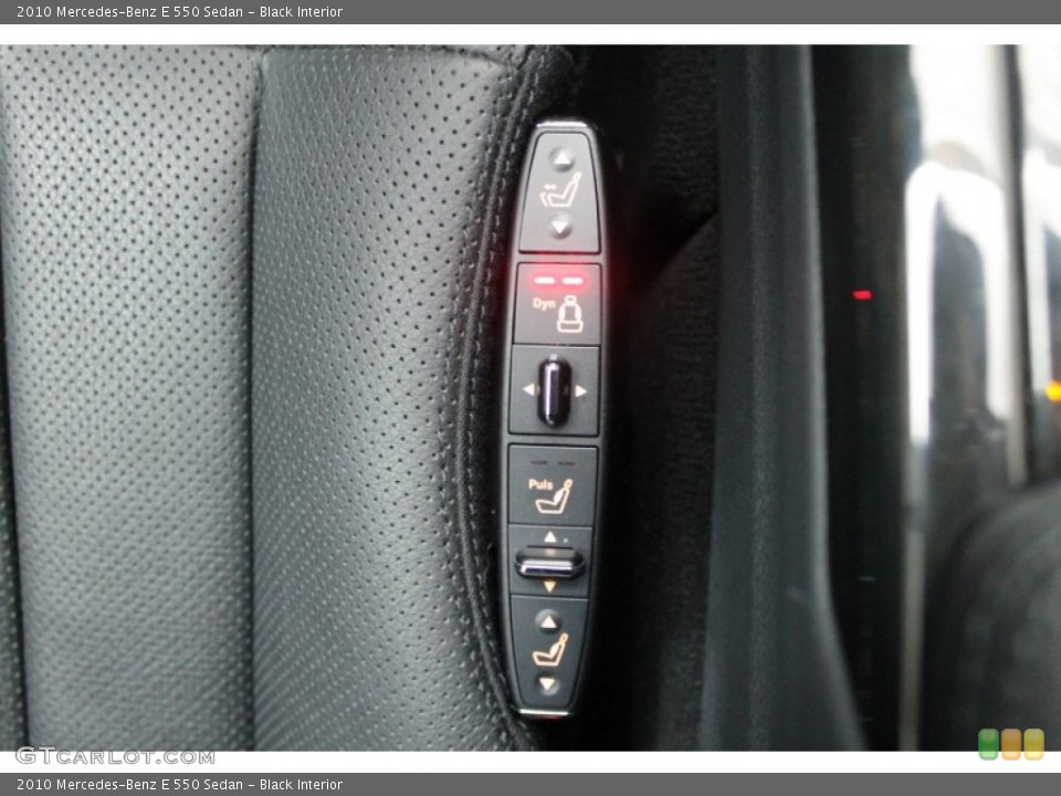 Black Interior Controls for the 2010 Mercedes-Benz E 550 Sedan #77169245