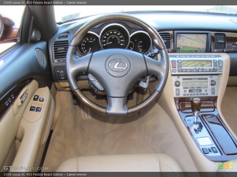 Camel Interior Dashboard for the 2006 Lexus SC 430 Pebble Beach Edition #77169317