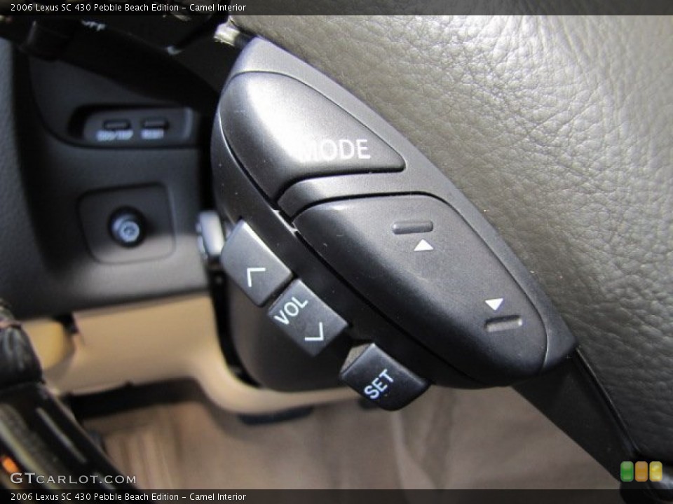 Camel Interior Controls for the 2006 Lexus SC 430 Pebble Beach Edition #77169369