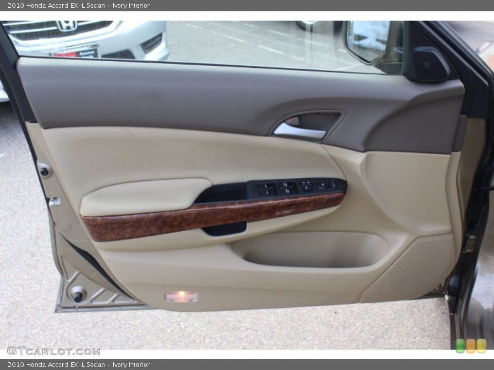 Ivory Interior Door Panel for the 2010 Honda Accord EX-L Sedan #77169695