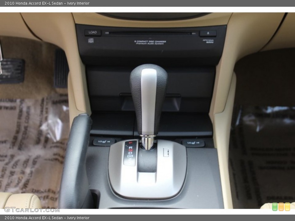 Ivory Interior Transmission for the 2010 Honda Accord EX-L Sedan #77169821