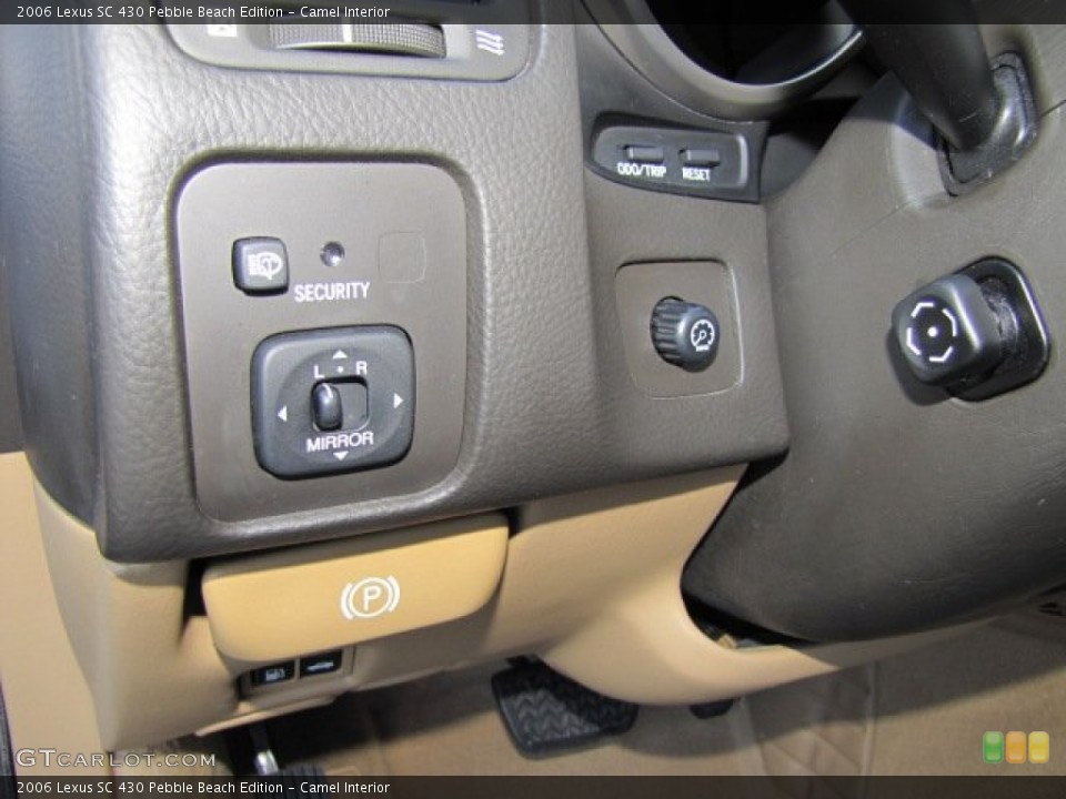 Camel Interior Controls for the 2006 Lexus SC 430 Pebble Beach Edition #77169854