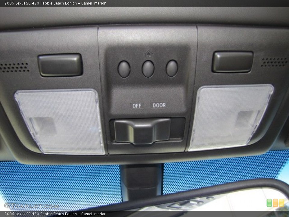 Camel Interior Controls for the 2006 Lexus SC 430 Pebble Beach Edition #77169883