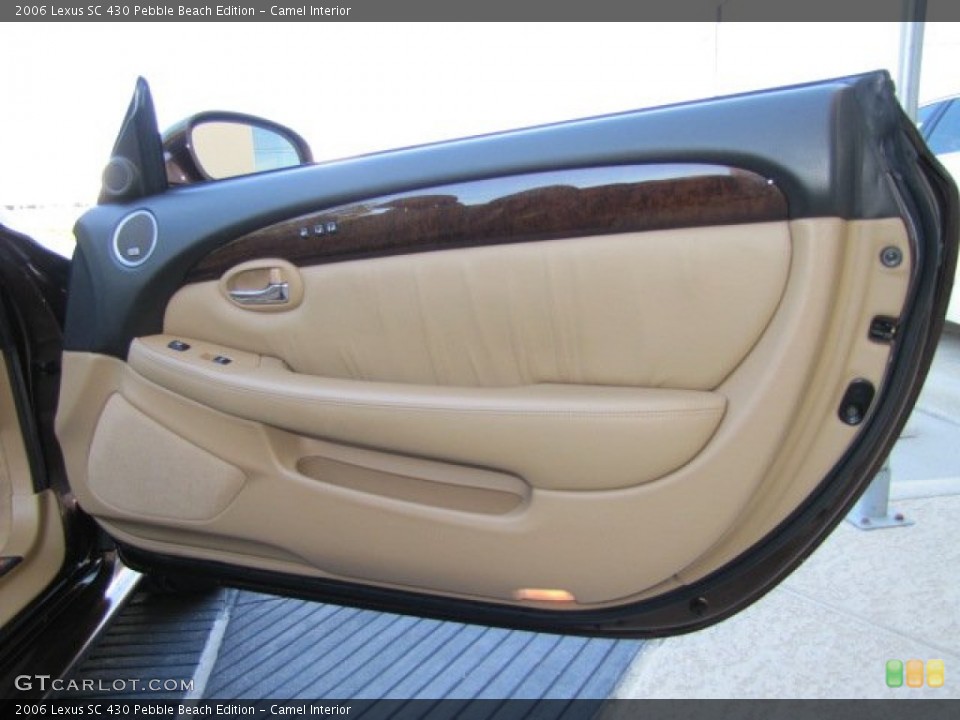 Camel Interior Door Panel for the 2006 Lexus SC 430 Pebble Beach Edition #77169999