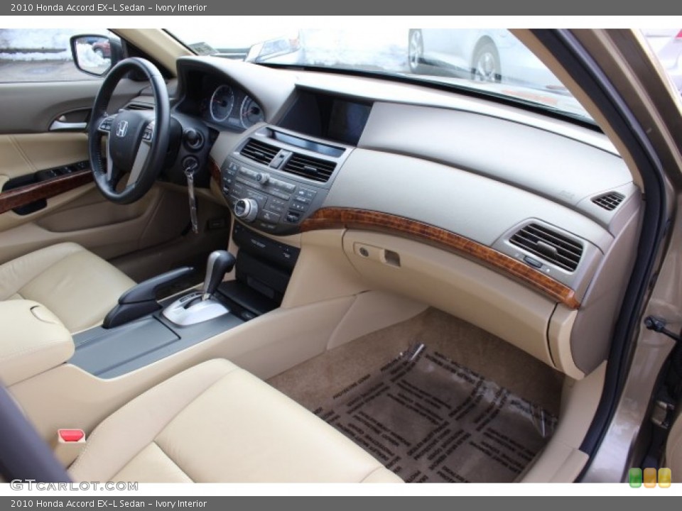 Ivory Interior Dashboard for the 2010 Honda Accord EX-L Sedan #77170017