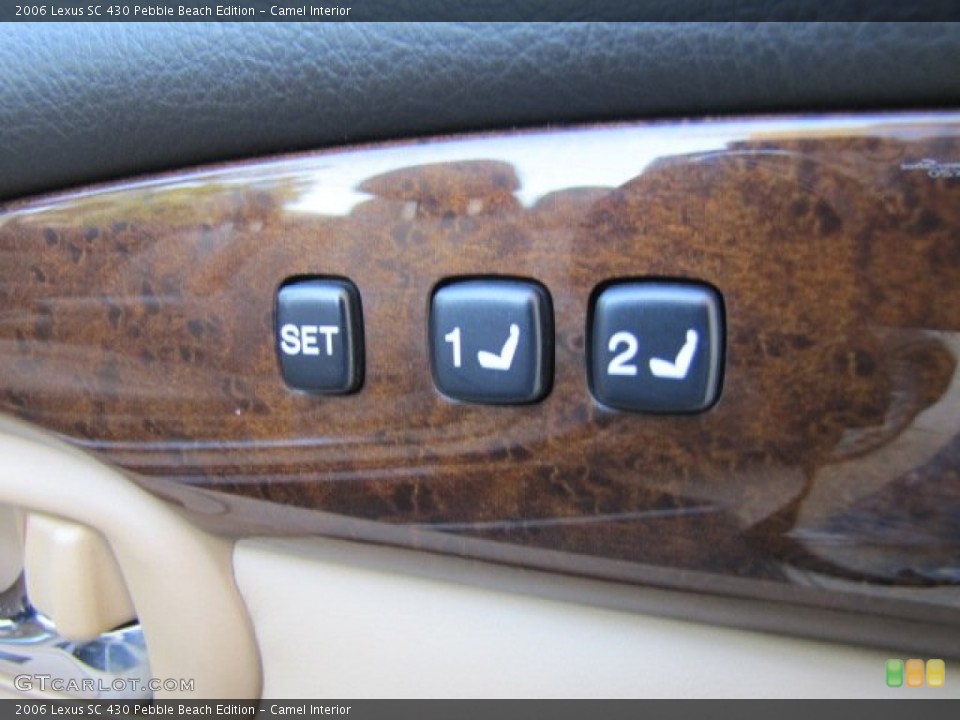 Camel Interior Controls for the 2006 Lexus SC 430 Pebble Beach Edition #77170022