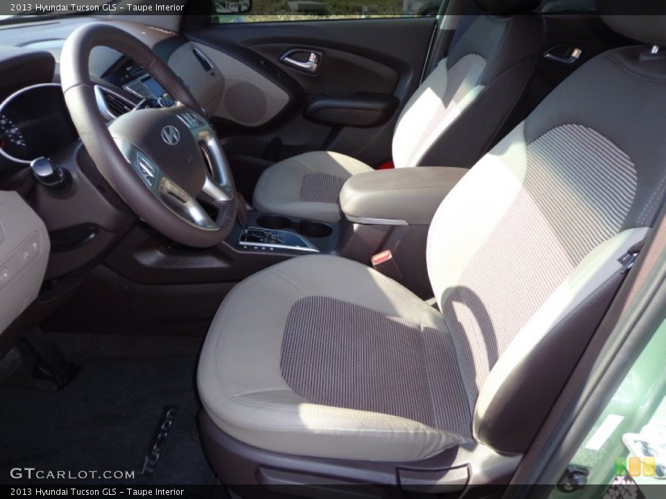 Taupe Interior Front Seat for the 2013 Hyundai Tucson GLS #77170487