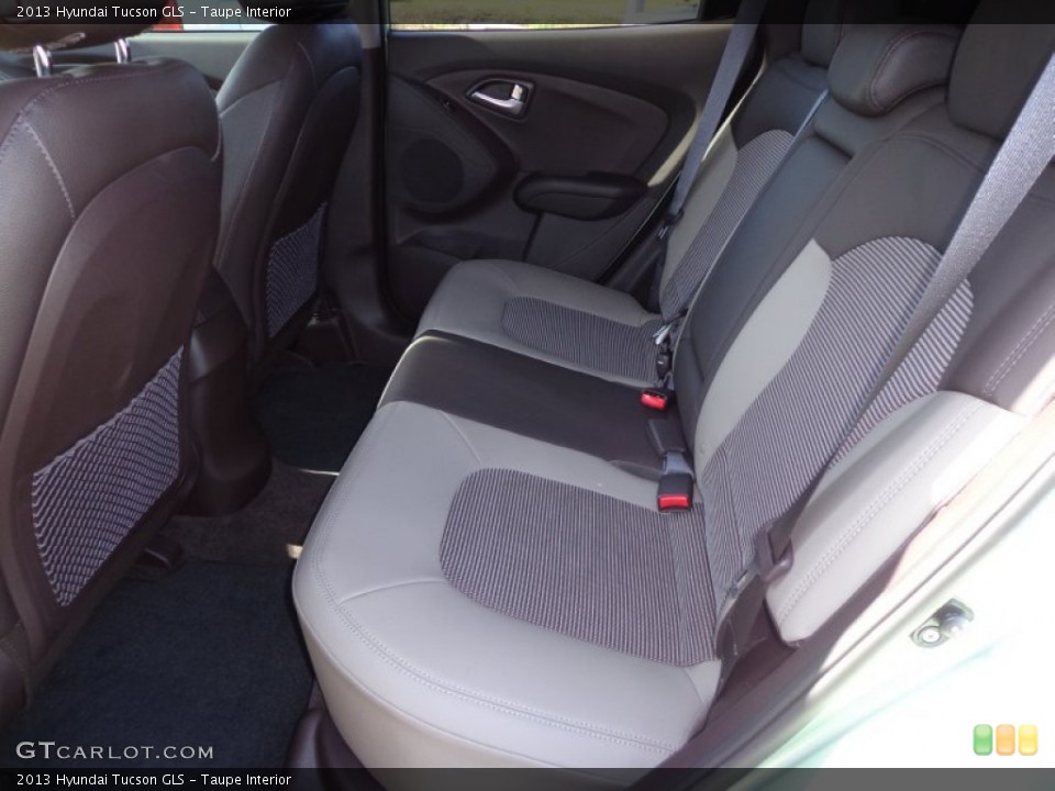 Taupe Interior Rear Seat for the 2013 Hyundai Tucson GLS #77170496