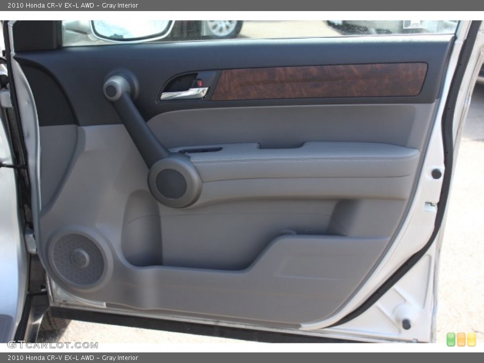 Gray Interior Door Panel for the 2010 Honda CR-V EX-L AWD #77172389