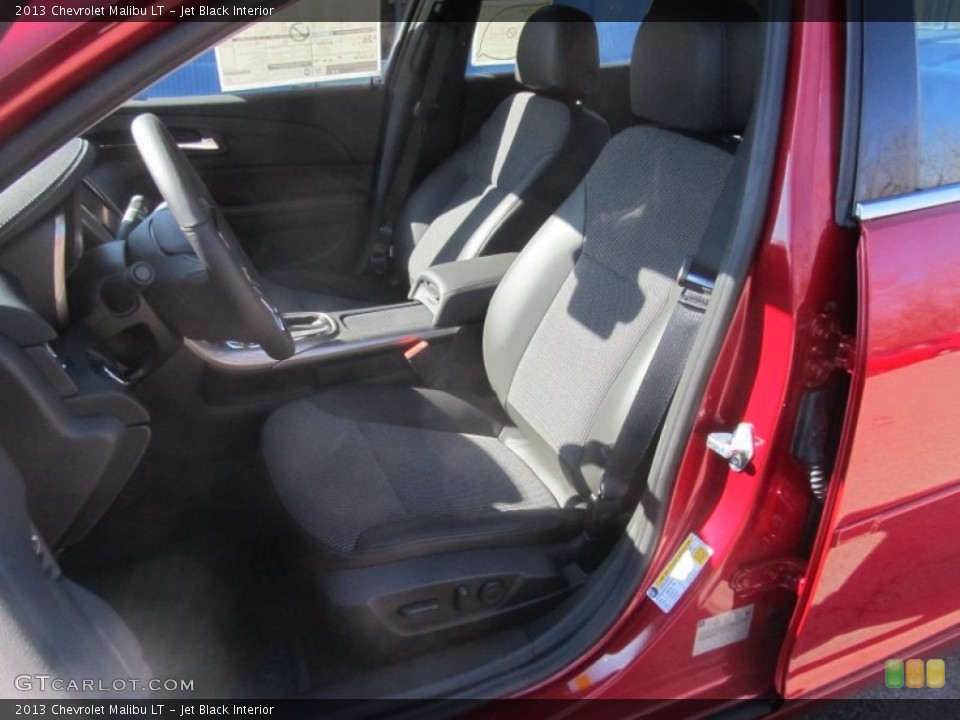 Jet Black Interior Front Seat for the 2013 Chevrolet Malibu LT #77173250
