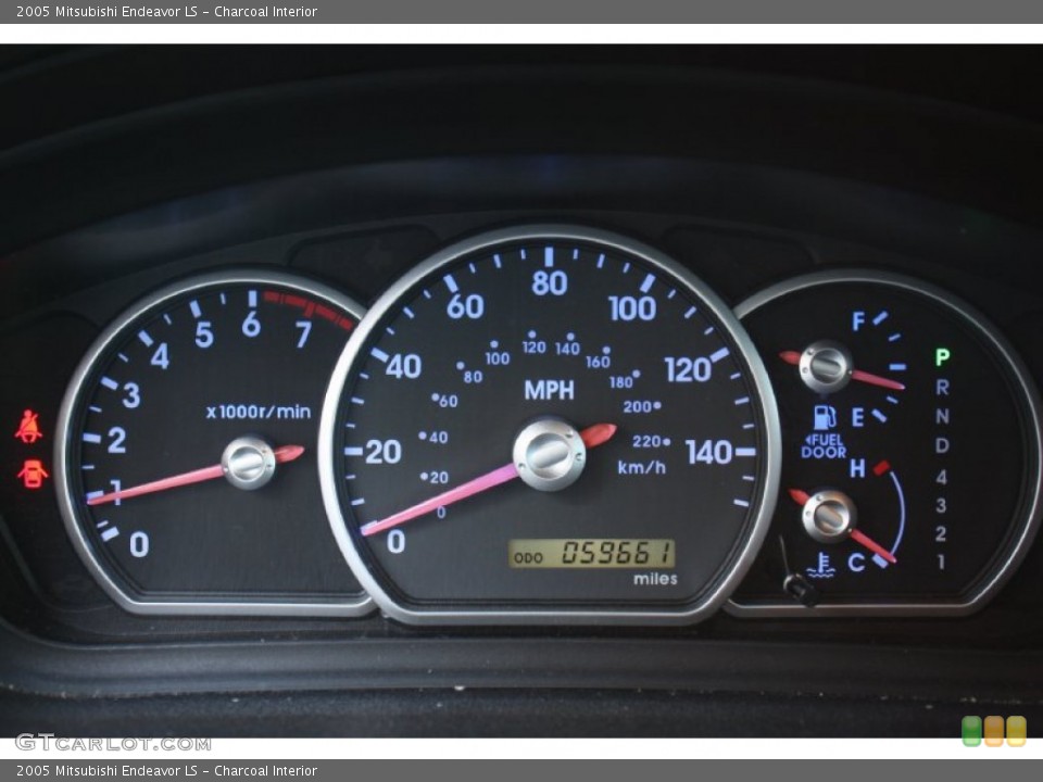 Charcoal Interior Gauges for the 2005 Mitsubishi Endeavor LS #77173869