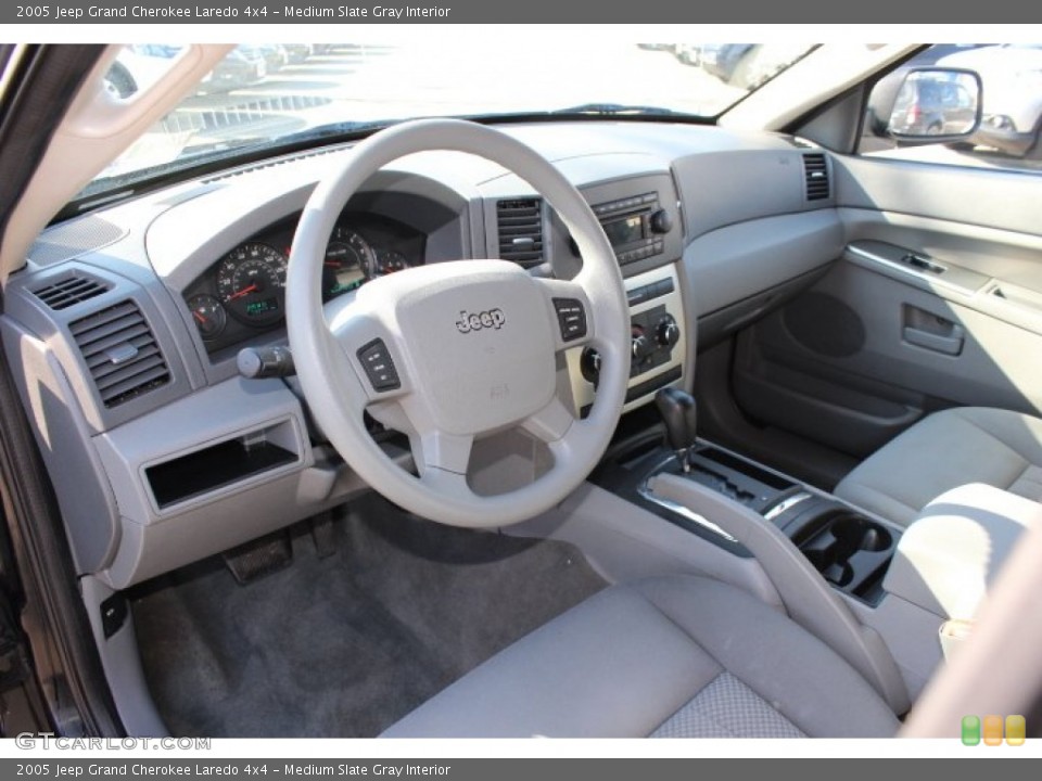 Medium Slate Gray Interior Prime Interior for the 2005 Jeep Grand Cherokee Laredo 4x4 #77174048