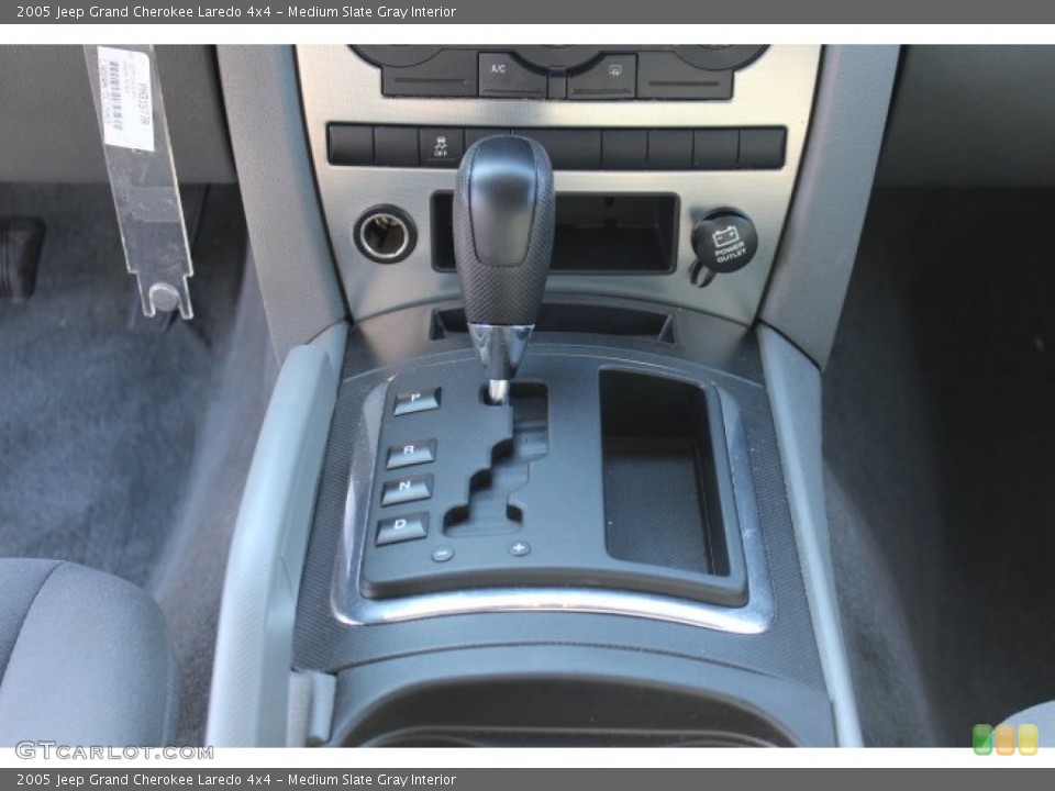 Medium Slate Gray Interior Transmission for the 2005 Jeep Grand Cherokee Laredo 4x4 #77174135