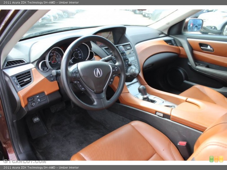 Umber Interior Photo for the 2011 Acura ZDX Technology SH-AWD #77174718
