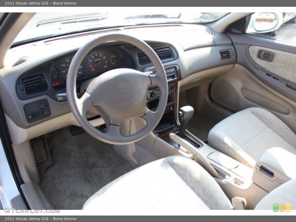 Blond Interior Prime Interior for the 2001 Nissan Altima GXE #77175434