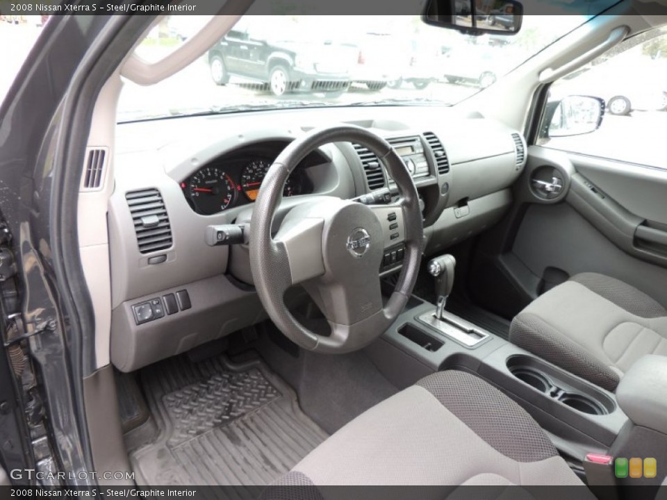 Steel/Graphite Interior Prime Interior for the 2008 Nissan Xterra S #77177231