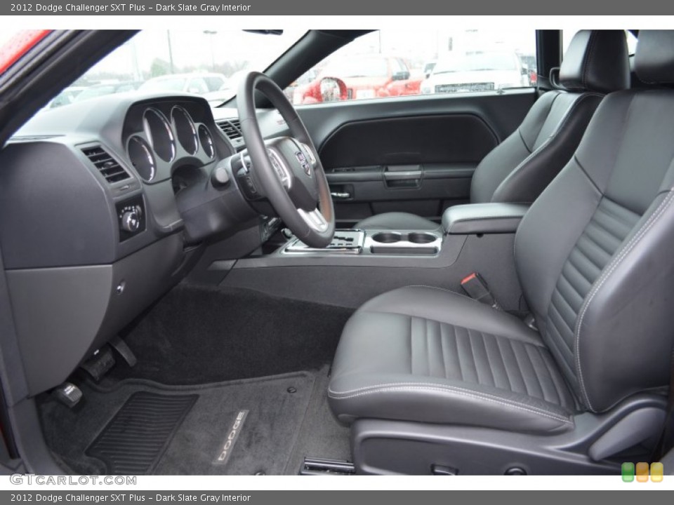 Dark Slate Gray Interior Photo for the 2012 Dodge Challenger SXT Plus #77177498
