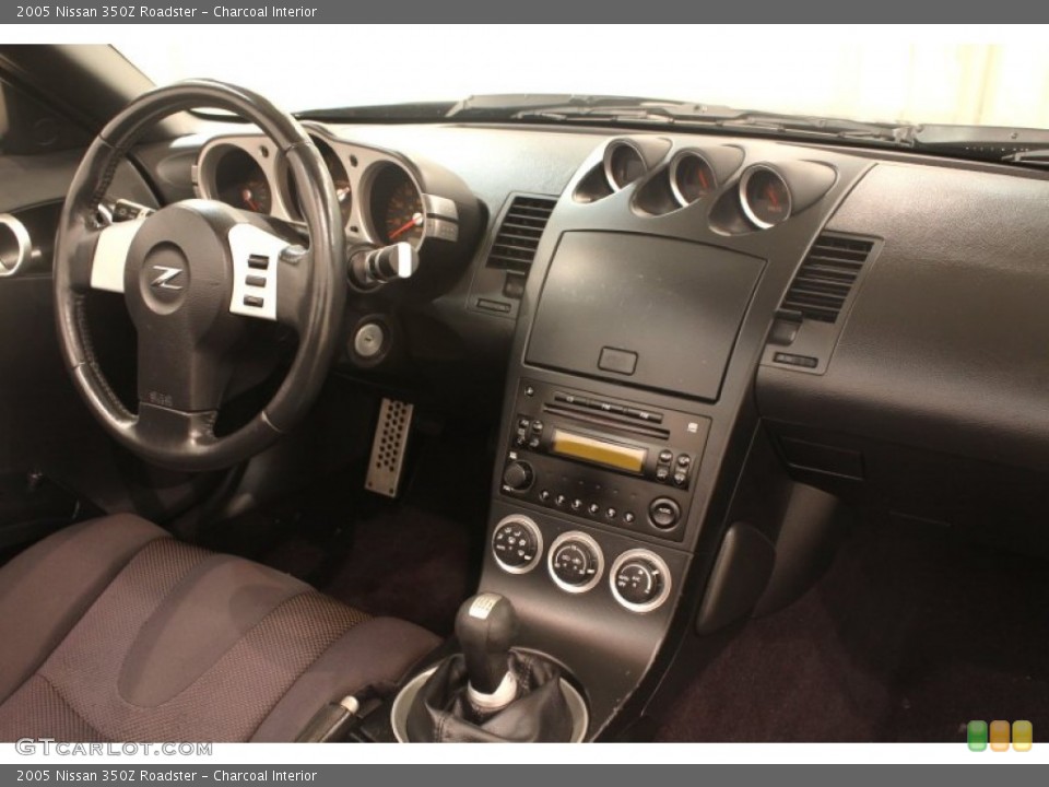 Charcoal Interior Controls for the 2005 Nissan 350Z Roadster #77179215