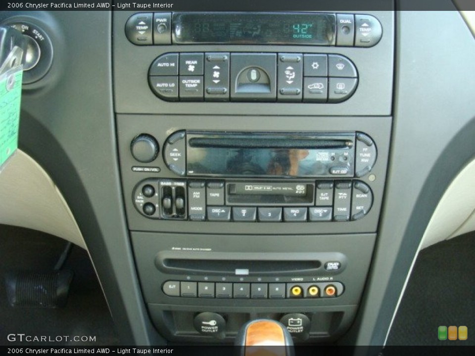 Light Taupe Interior Controls for the 2006 Chrysler Pacifica Limited AWD #77181395