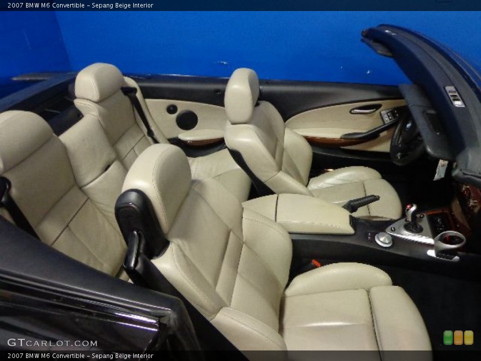 Sepang Beige Interior Photo for the 2007 BMW M6 Convertible #77181949