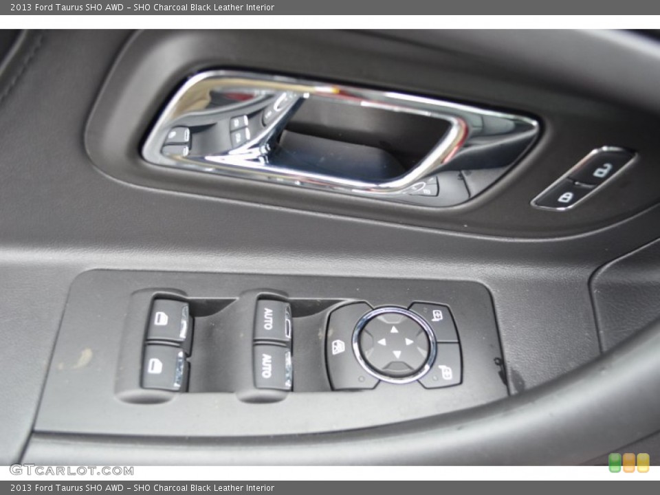 SHO Charcoal Black Leather Interior Controls for the 2013 Ford Taurus SHO AWD #77181982